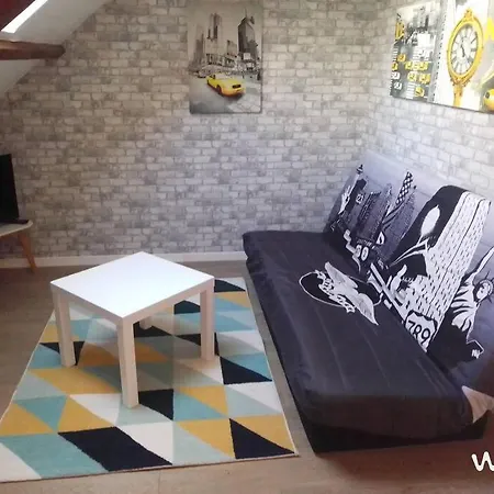 Paisible T2 , 39m², Mansarde アパート *